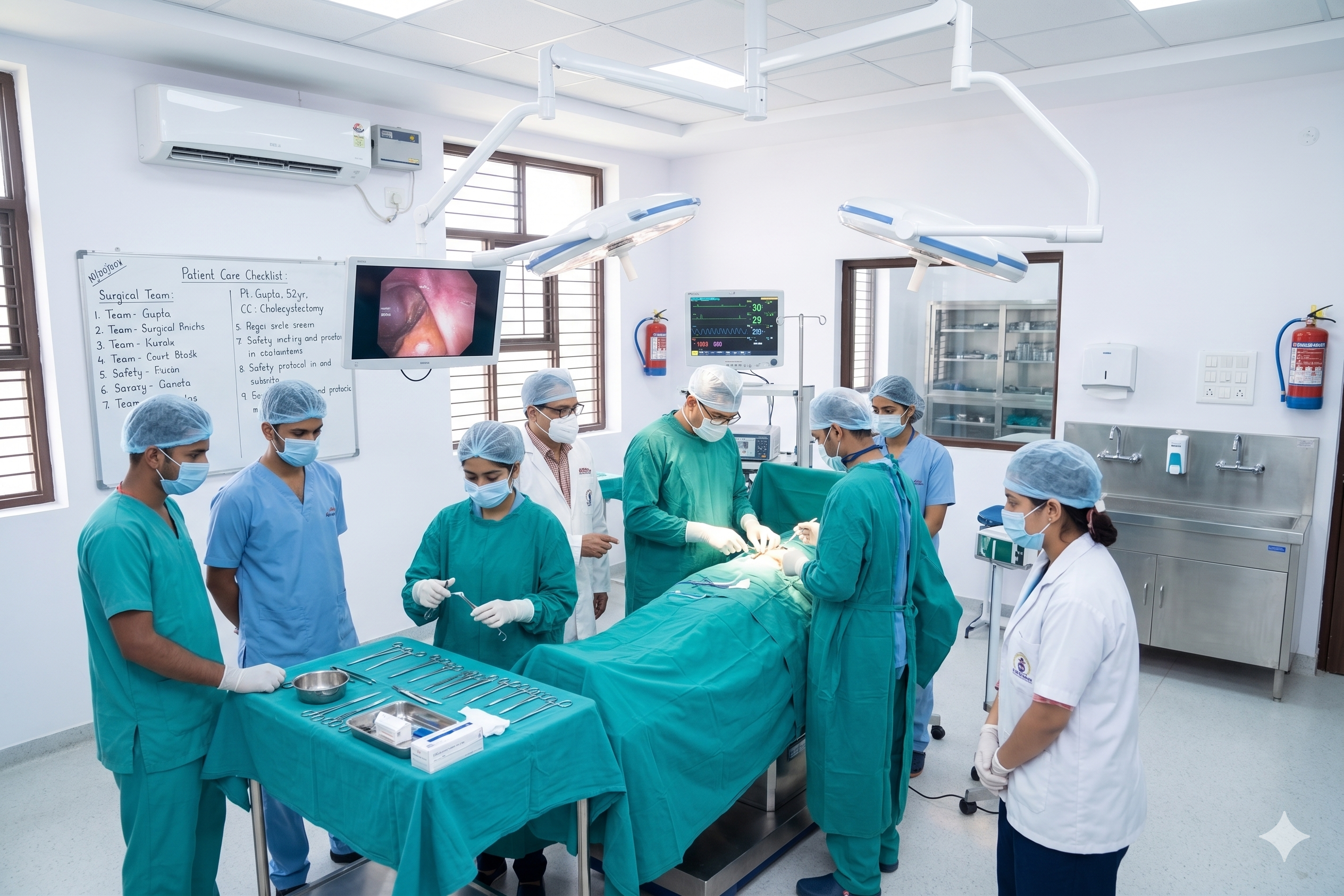 Radiology lab training